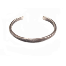 STUDEBAKER FLAT SILVER CUFF BRACELET画像