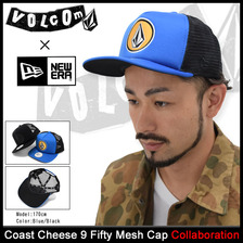 VOLCOM &times; NEW ERA Coast Cheese 9 Fifty Mesh Cap D5511580画像