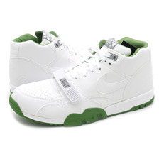 NIKE &times; Fragment Design AIR TRAINER 1 MID SP WHITE/WHITE-CHLOROPHYLL 806942-113画像