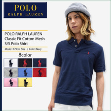 POLO RALPH LAUREN Classic Fit Cotton Mesh S/S Polo Shirt 323102717画像
