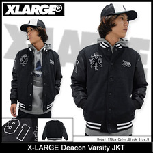 X-LARGE Deacon Varsity JKT M15C5205画像