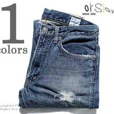 orslow IVY FIT DENIM DAMAGED 01-0107-198画像