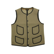 BROWN'S BEACH JACKET by FULLCOUNT EARLY VEST BBJ6-001画像