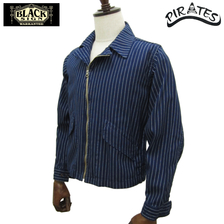 BLACK SIGN Indigo Wabash Olympia Jacket BSSJ-12404B画像