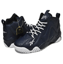 Reebok KAMIKAZE 2 MID RP faux indigo/blk/wht M49398画像