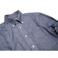 GITMAN VINTAGE L/S REGULAR FIT B.D. U.S.A. DENIM SHIRTS indigo画像