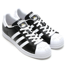 adidas SUPERSTAR NIGO BEAR CORE BLACK/RUNNING WHITE/RUNNING WHITE S83386画像