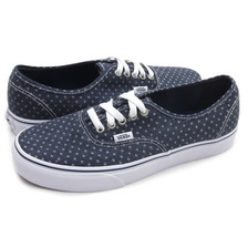 VANS &times; BARNEYS NEWYORK Authentic (Tapestry) Drs Bls/Tr Wht VN-018BGXK画像