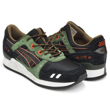 ASICS Tiger GEL-LYTE III BLACK / BLACK WINTER TRAIL PACK TQ5T3L-9090画像