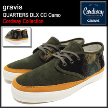 gravis QUARTERS DLX CC Camo Cordway Collection 14877101-950画像