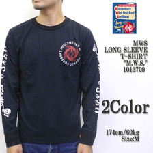 MWS LONG SLEEVE T-SHIRT "M.W.S." 1013709画像