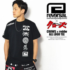 reversal CROWS &times; rvddw ALL LOGO TEE RVCRS001画像