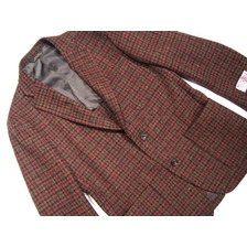 Southwick CAMBRIDGE HARRIS TWEED JACKET rust画像
