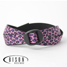 Bison Designs 25mm - Ellipse Leopard PINK 007画像