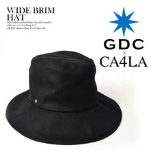 GDC &times; CA4LA WIDE BRIM HAT C31002画像