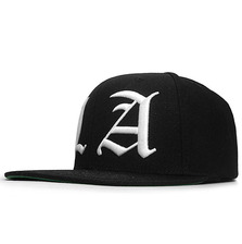 STARTER BLACK LABEL LA LOGO SNAPBACK BLACK STLA001画像