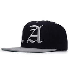 STARTER BLACK LABEL LA LOGO SNAPBACK BLACKxGREY STLA002画像
