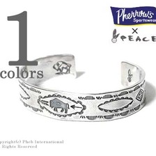 Pherrow's &times; PEACE シルバーバングル 15W-PP-BANGLE画像