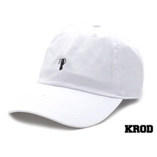 KROD TRAP QUEEN 6-PANEL CAP WHITE画像