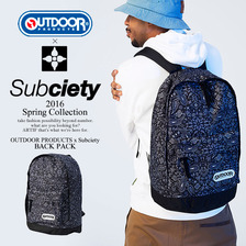 Subciety &times; OUTDOOR PRODUCTS BACK PACK 10390画像