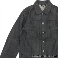 the POOL aoyama &times; A.P.C. 2ND JKT BLACK画像