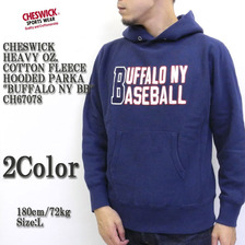 CHESWICK HEAVY OZ. COTTON FLEECE HOODED PARKA "BUFFALO NY BB" CH67078画像