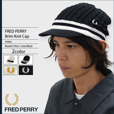 FRED PERRY Brim Knit Cap JAPAN LIMITED F9493画像