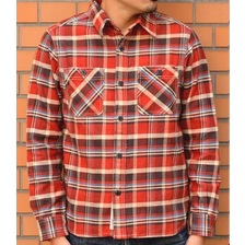 HOUSTON 40108 ヘビービエラワークシャツ画像