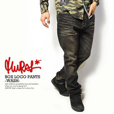 MURAL BOX LOGO PANTS -WASH- 15MU-AW-51W画像