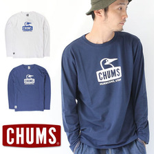 CHUMS L/S Booby Face T-shirt Trans Dry CH01-1056画像