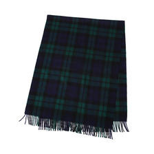 Begg Scotland Tartan Muffler-Black watch- 65x180画像