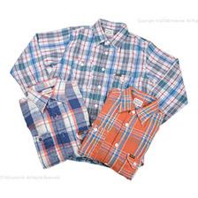 Pherrow's 15W-750WS-C ネップフランネルL/Sシャツ画像