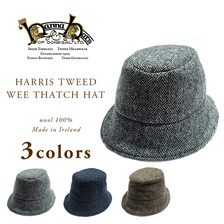 Hanna Hats HARRIS TWEED WEE THATCH HAT画像