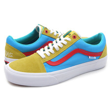 VANS SYNDICATE &times; GOLF WANG OLD SKOOL PRO "S" YELLOW/BLUE/RED画像