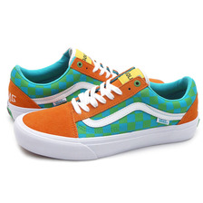 VANS SYNDICATE &times; GOLF WANG OLD SKOOL PRO "S" ORANGE/BLUE/GREEN画像