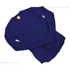 TROPHY CLOTHING インディゴ ヘビーサーマルロンT TR15AW-201画像