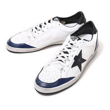 GOLDEN GOOSE WHITE BLUE SNEAKER BALL STAR GCOU592-A8画像