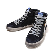 GOLDEN GOOSE SNEAKERS SLIDE -NAVY DENIM- GCOU595-A2画像