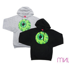 MISHKA GREEN KEEP WATCH PULLOVER HOODIE FL151159画像