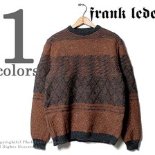 FRANK LEDER ハンドニットウール 裏使い セーター ニット 0628092画像