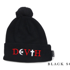 BLACK SCALE MORTEM BEANIE BLACK BSHW031画像