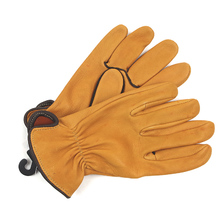 GEIER GLOVE CO. #250ES Deerskin Glove with Leather Binding画像