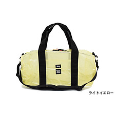 STUSSY &times; Herschel Supply Clear Yellow Tarpaulin Duffle Bag 134125画像