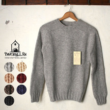INVERALLAN Crew Neck Flat Stitch 2.5G Heavy Weight Sheatland画像