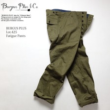 BURGUS PLUS Lot.425 Twill Fatigue Pants 425-66画像
