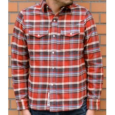 HOUSTON 40128 ヘビービエラウエスタンシャツ画像