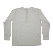 Two Moon Long Sleeve Henley Neck Tee Shirts 20184画像