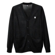OBEY EIGHTY NINE CARDIGAN (BLACK)画像