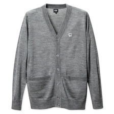 OBEY EIGHTY NINE CARDIGAN (HEATHER GRAY)画像