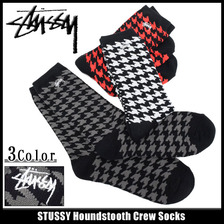 STUSSY Houndstooth Crew Socks 138452画像
